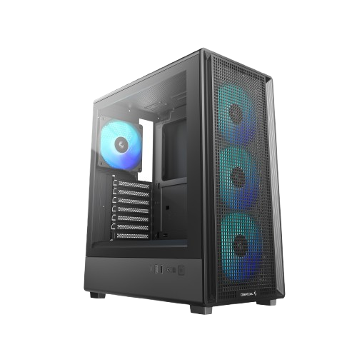 CASE DEEPCOOL CC550 4 ventiladores ARGB MINI-ITX / MICRO-ATX / ATX imagen 1