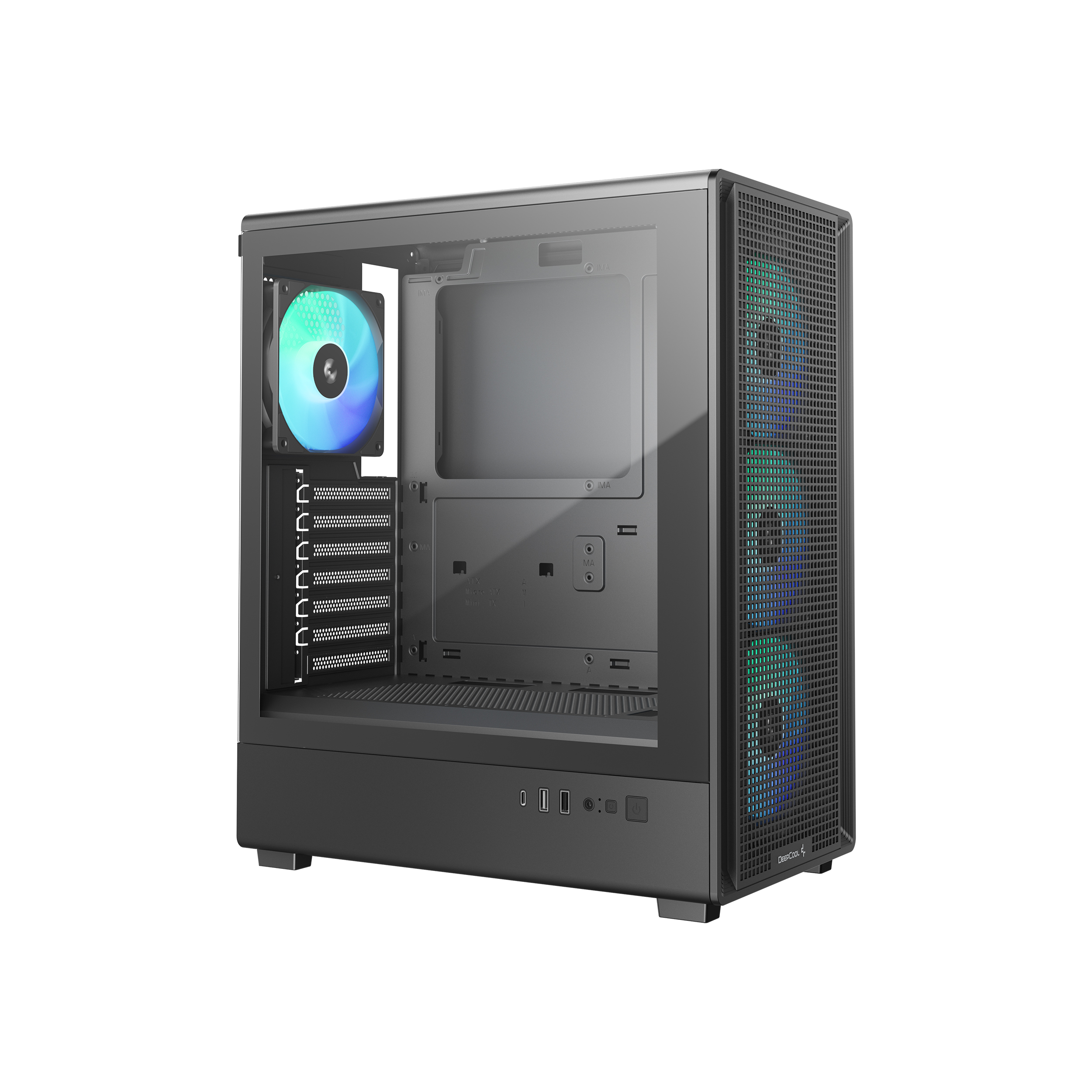 CASE DEEPCOOL CC550 4 ventiladores ARGB MINI-ITX / MICRO-ATX / ATX imagen 2