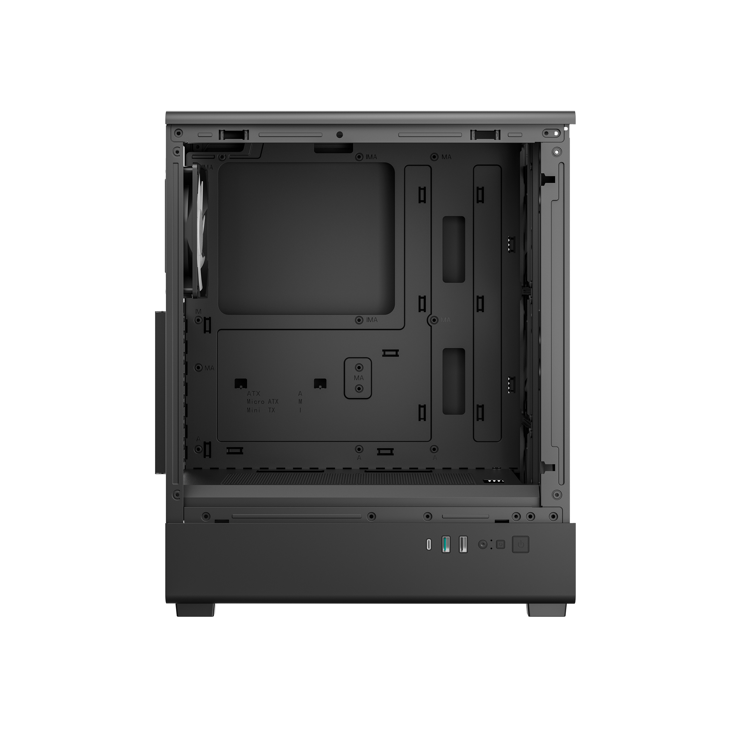 CASE DEEPCOOL CC550 4 ventiladores ARGB MINI-ITX / MICRO-ATX / ATX imagen 5