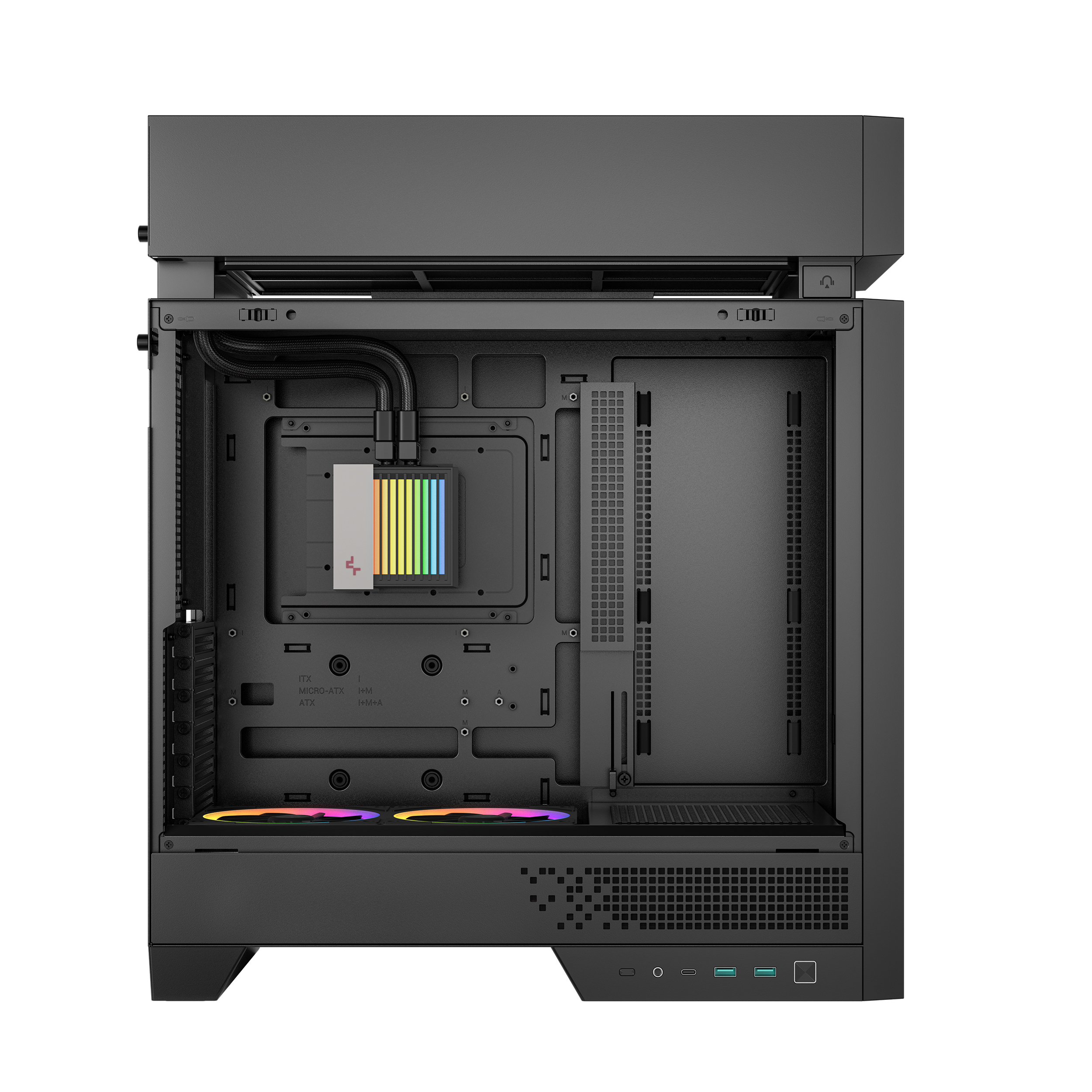 CASE DEEPCOOL CL6600 AIO MINI-ITX / MICRO-ATX / ATX imagen 5