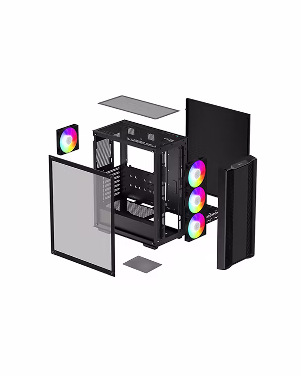 CASE GAMER DEEPCOOL CC560 4 VENTILADORES ARGB Mini-ITX / Micro-ATX / ATX imagen 4
