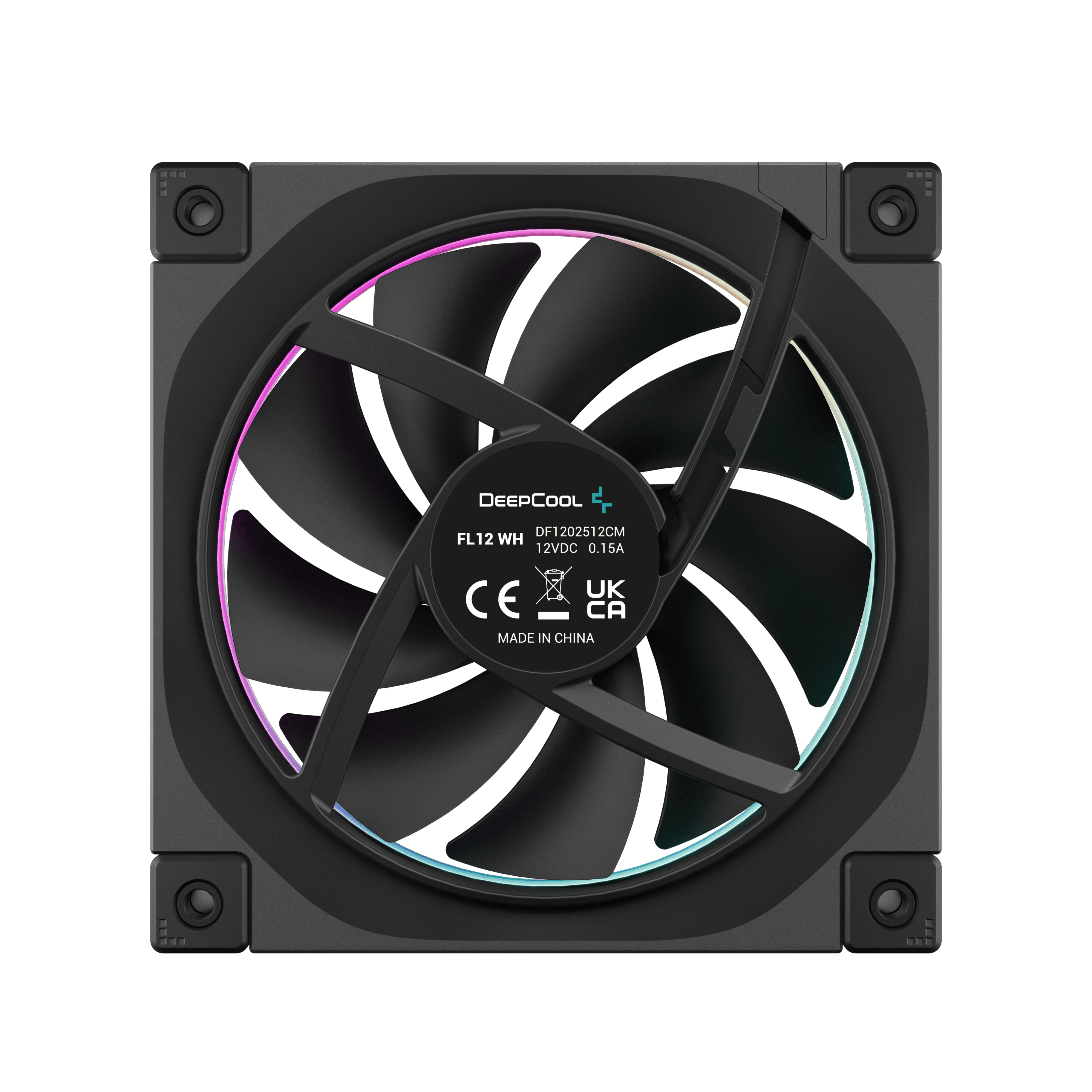 COMBO VENTILADORES FL 12 ARGB DEEPCOOL 3-1 imagen 5
