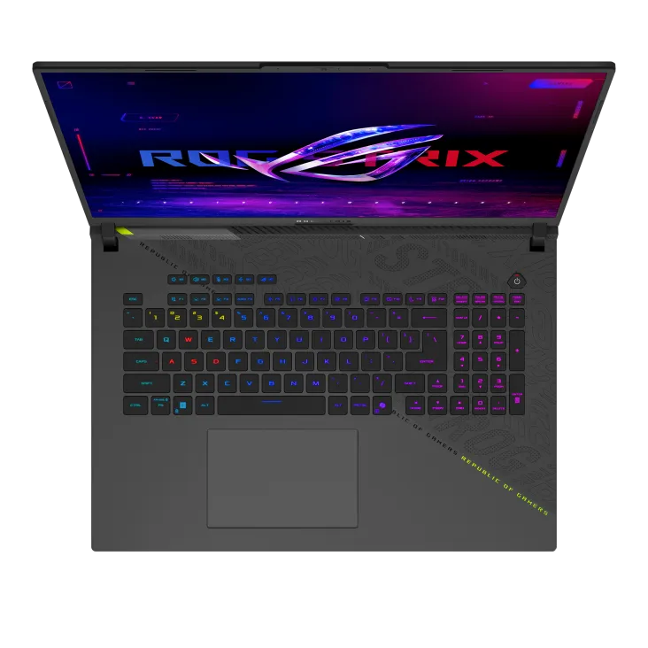 LAPTOP ASUS RYZEN 9-9955HX/32G/1T SSD/NO OS/ RTX 5070 8G/ GRAY 18 2.5K WQXGA imagen 2