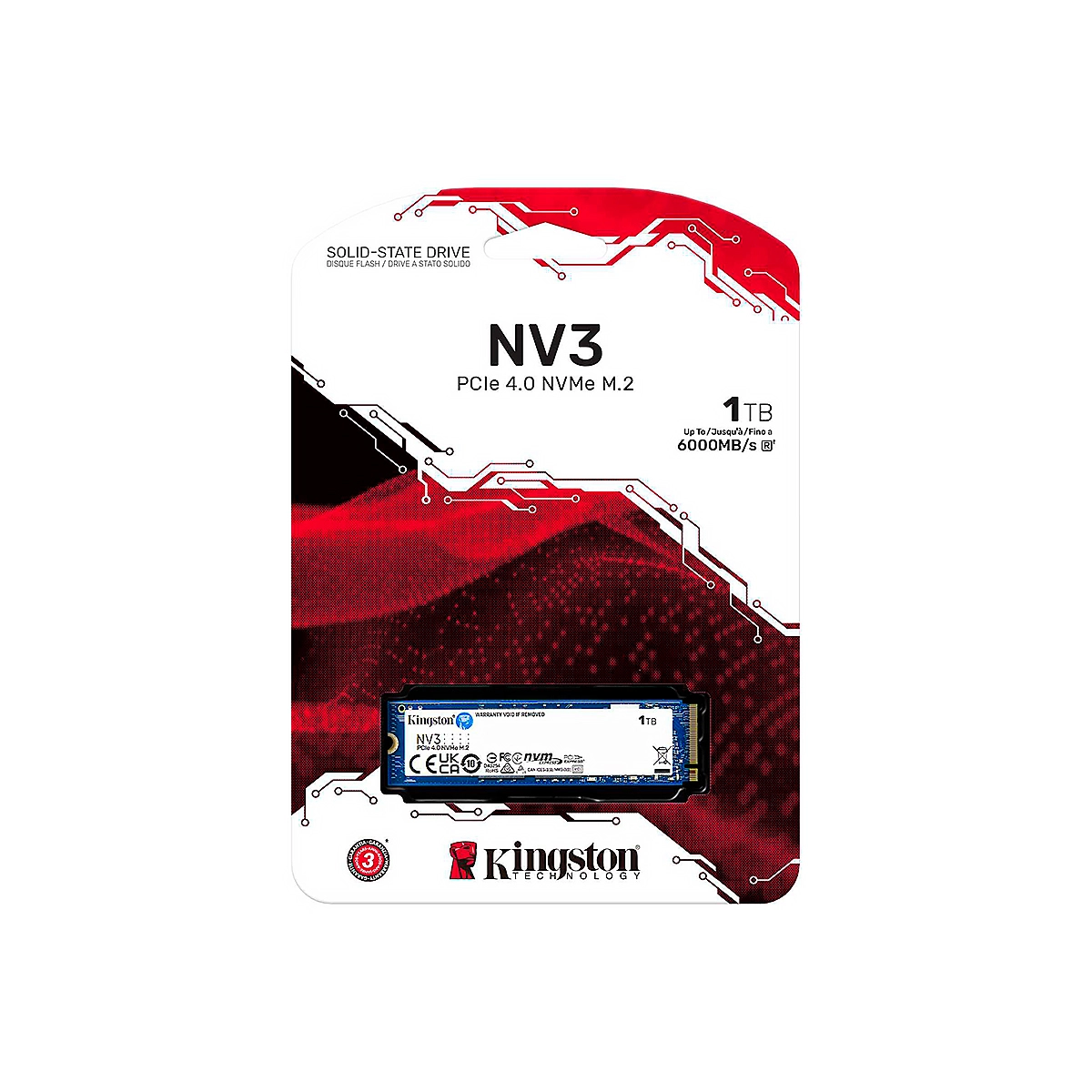 DISCO SOLIDO SSD KINGSTON NVME 1TB M.2 imagen 2