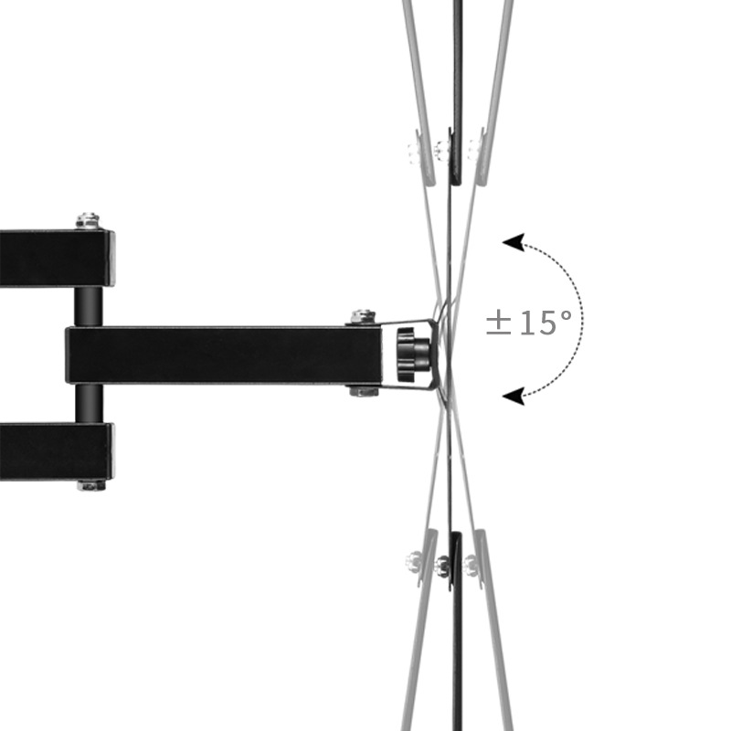 SOPORTE DE PARED PARA TV Y MONITOR X200 17" a 42" imagen 3