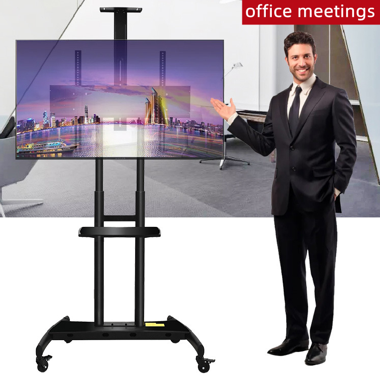 SOPORTE MOVIL DE TV Y MONITOR AVA1800 55" a 80" IDEAL PARA PANTALLAS INTERACTIVAS imagen 3