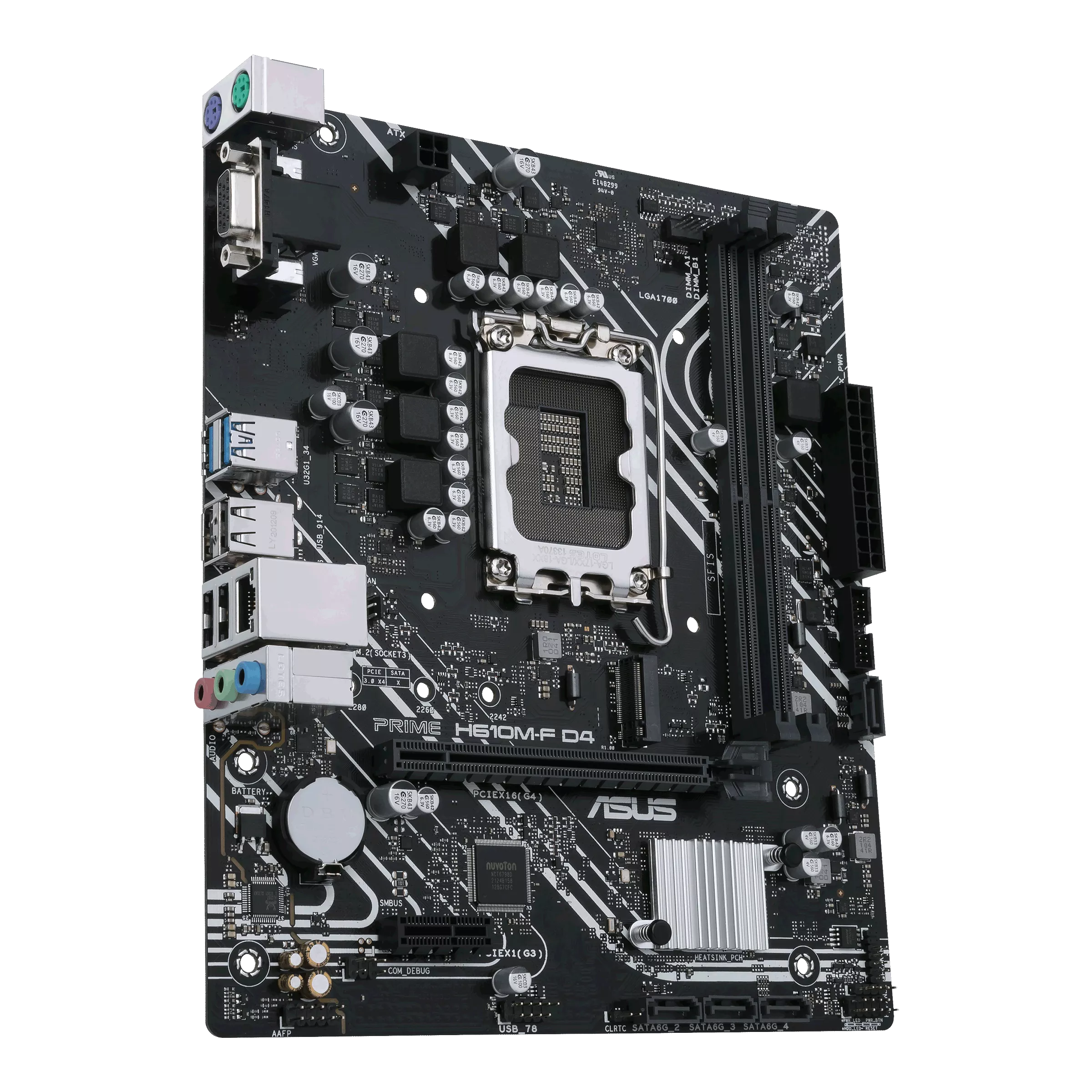 MAINBOARD ASUS H610M-F D4 R2.0 imagen 4