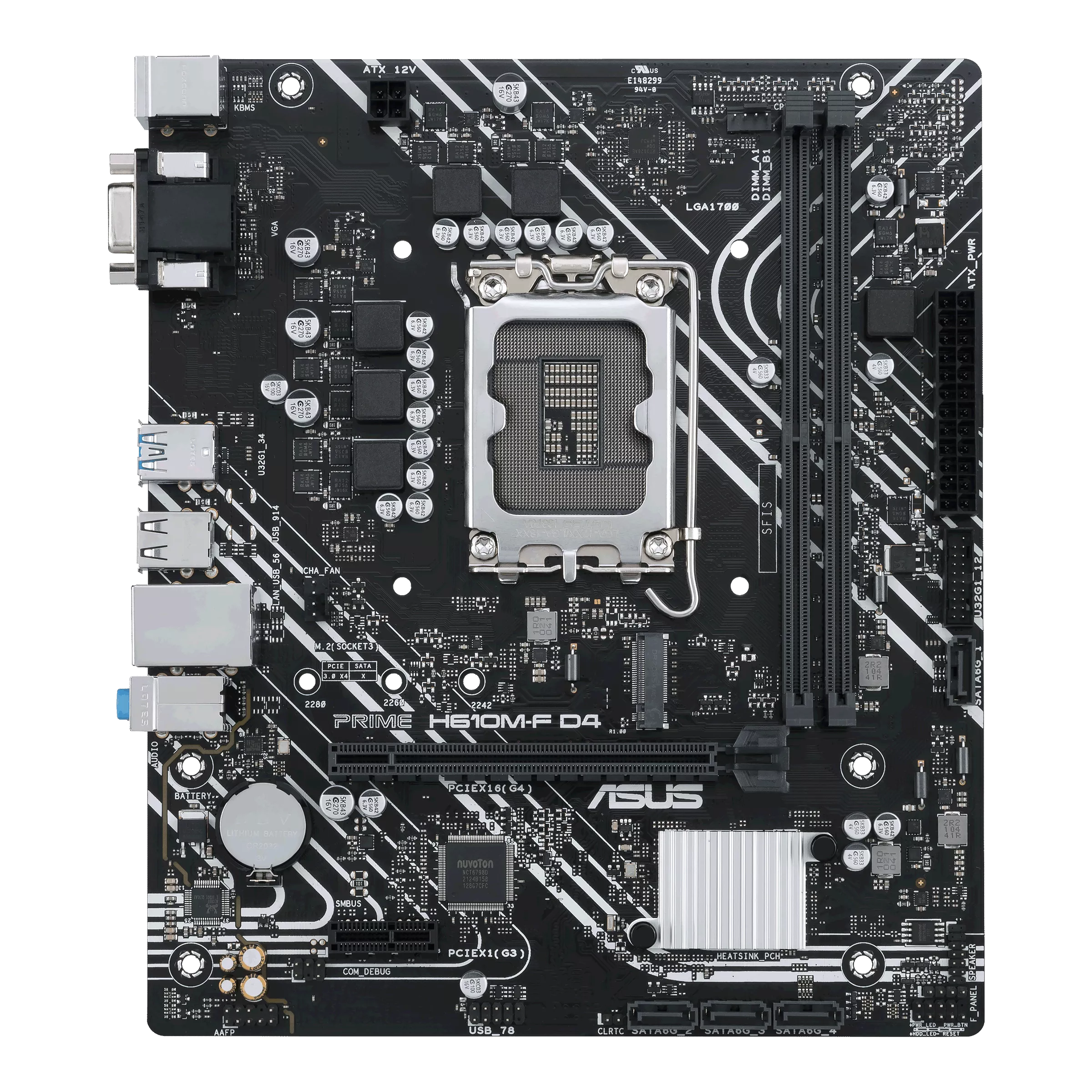 MAINBOARD ASUS H610M-F D4 R2.0 imagen 5