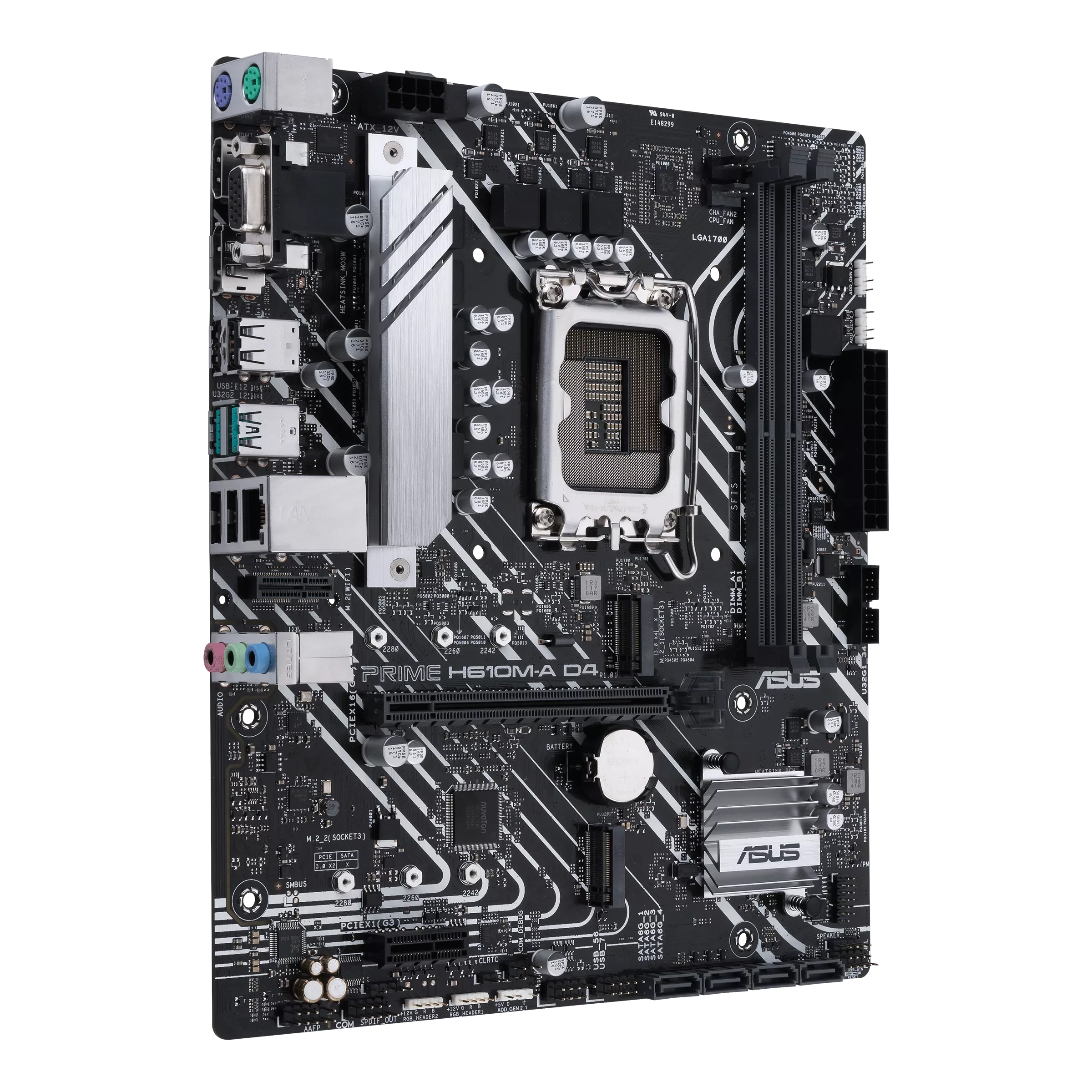 MAINBOARD ASUS H610m imagen 4
