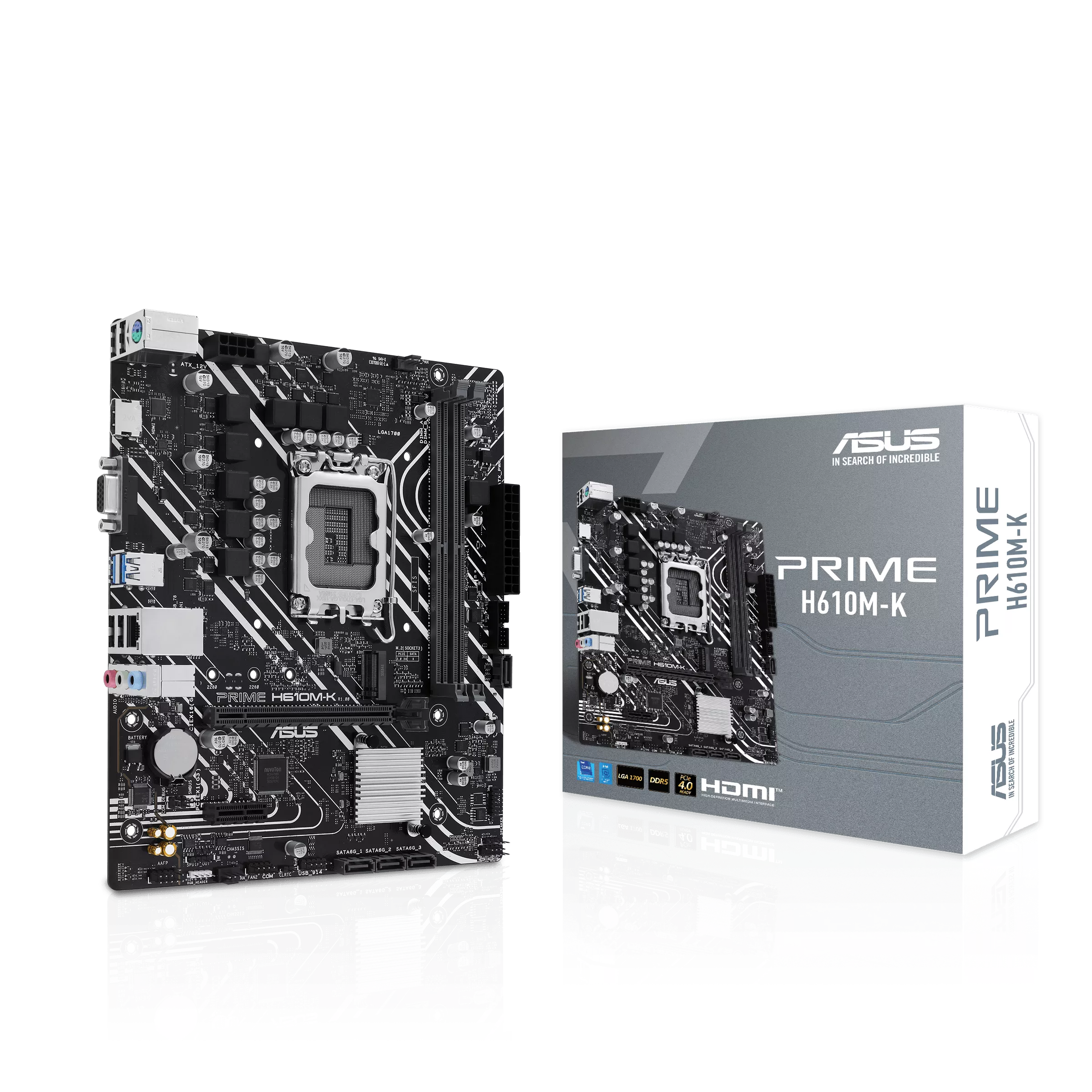 MAINBOARD ASUS PRIME H610M-K imagen 2