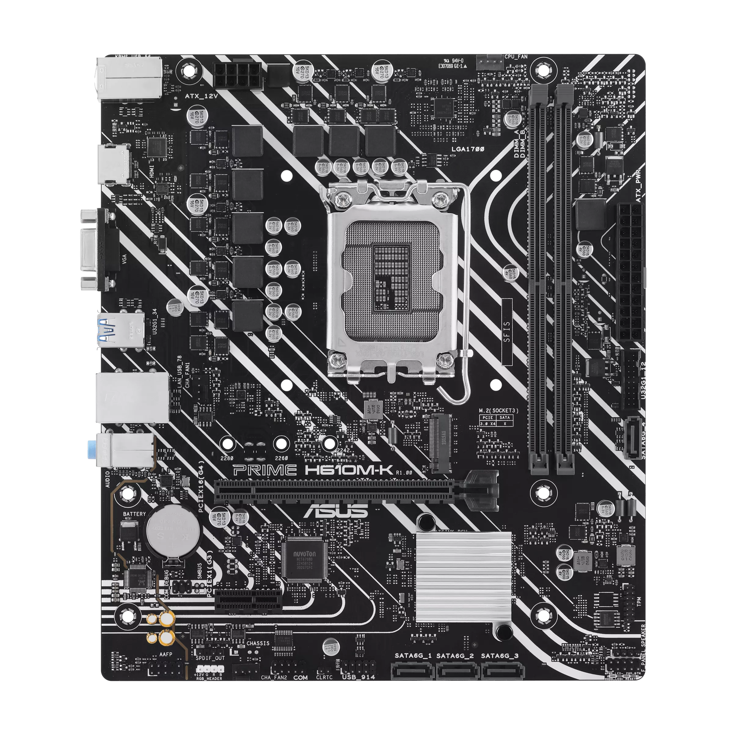 MAINBOARD ASUS PRIME H610M-K imagen 5