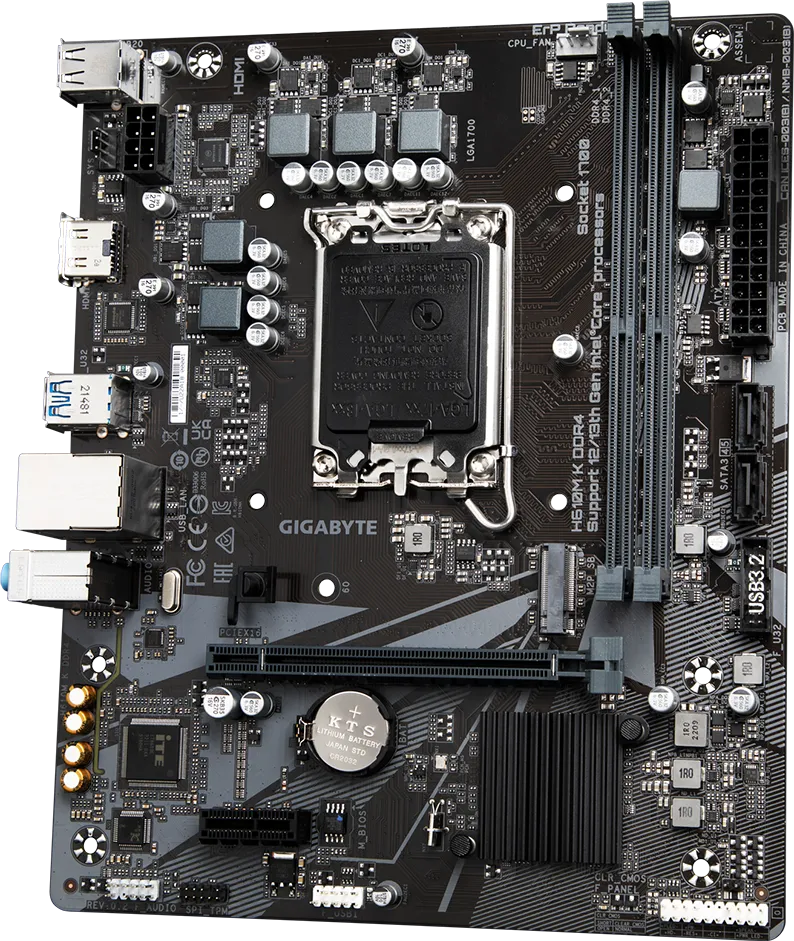 MAINBOARD GIGABYTE H610M-K DDR4 imagen 1
