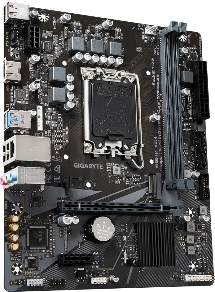 MAINBOARD GIGABYTE H610M-K DDR4 imagen 5