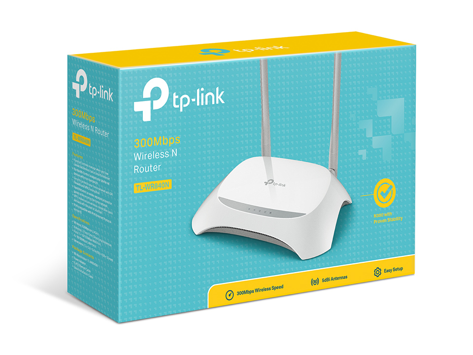 ROUTER WI-FI TP-LINK TL-WR840N imagen 2