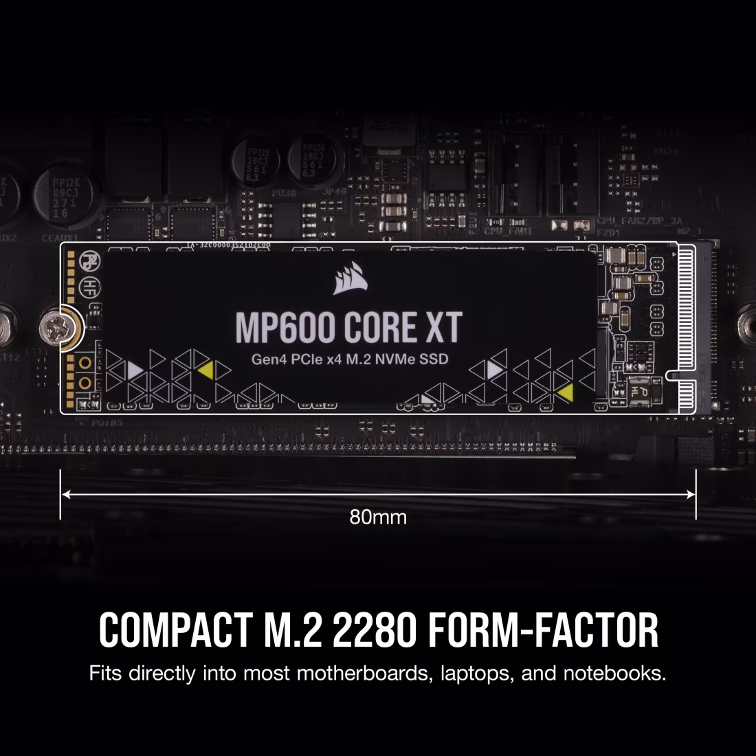 DISCO SOLIDO SSD CORSAIR MP600 CORE XT 1TB GEN4 imagen 2