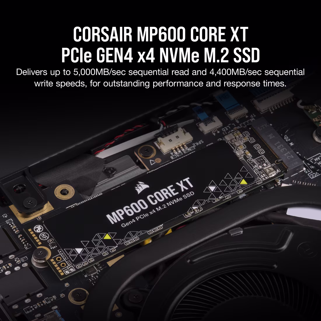 DISCO SOLIDO SSD CORSAIR MP600 CORE XT 1TB GEN4 imagen 5