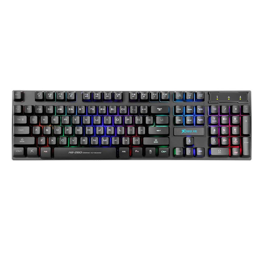 TECLADO GAMER XTRIKE-ME RAINBOW KB-280 RGB imagen 3