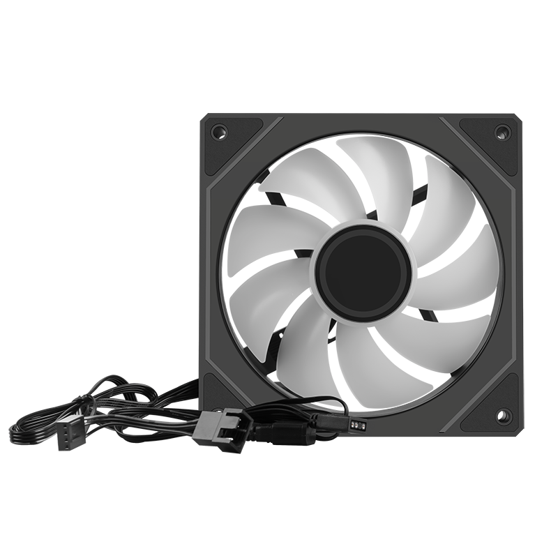 VENTILADOR SEGOTEP NR-12 ARGB NEGRO 5v imagen 2