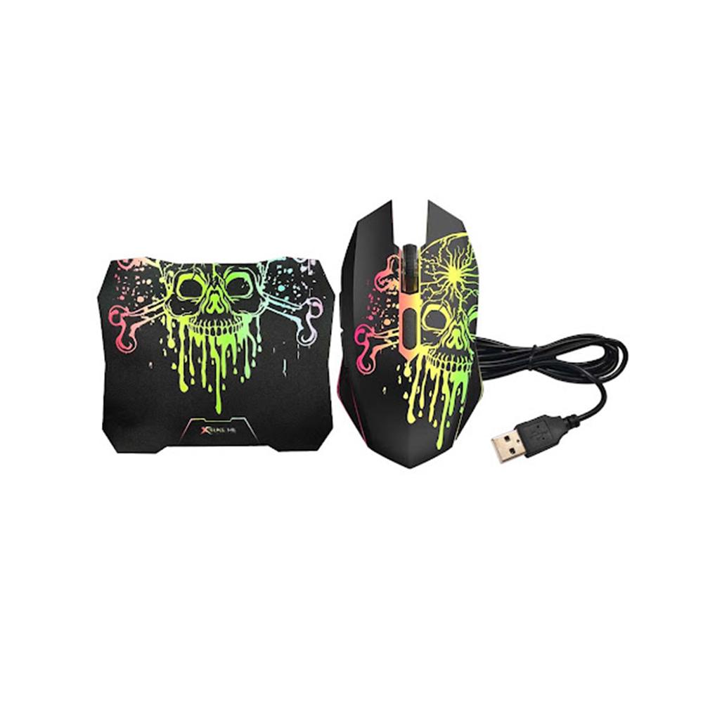 KIT XTRIKE ME COMBO 4EN1 TECLADO MOUSE AUDIFONO MOUSE PAD