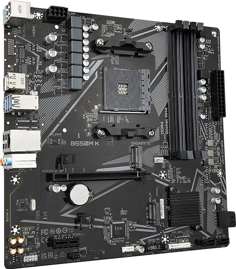 GIGABYTE MAINBOARD  GYGABYTE UD B550M-K