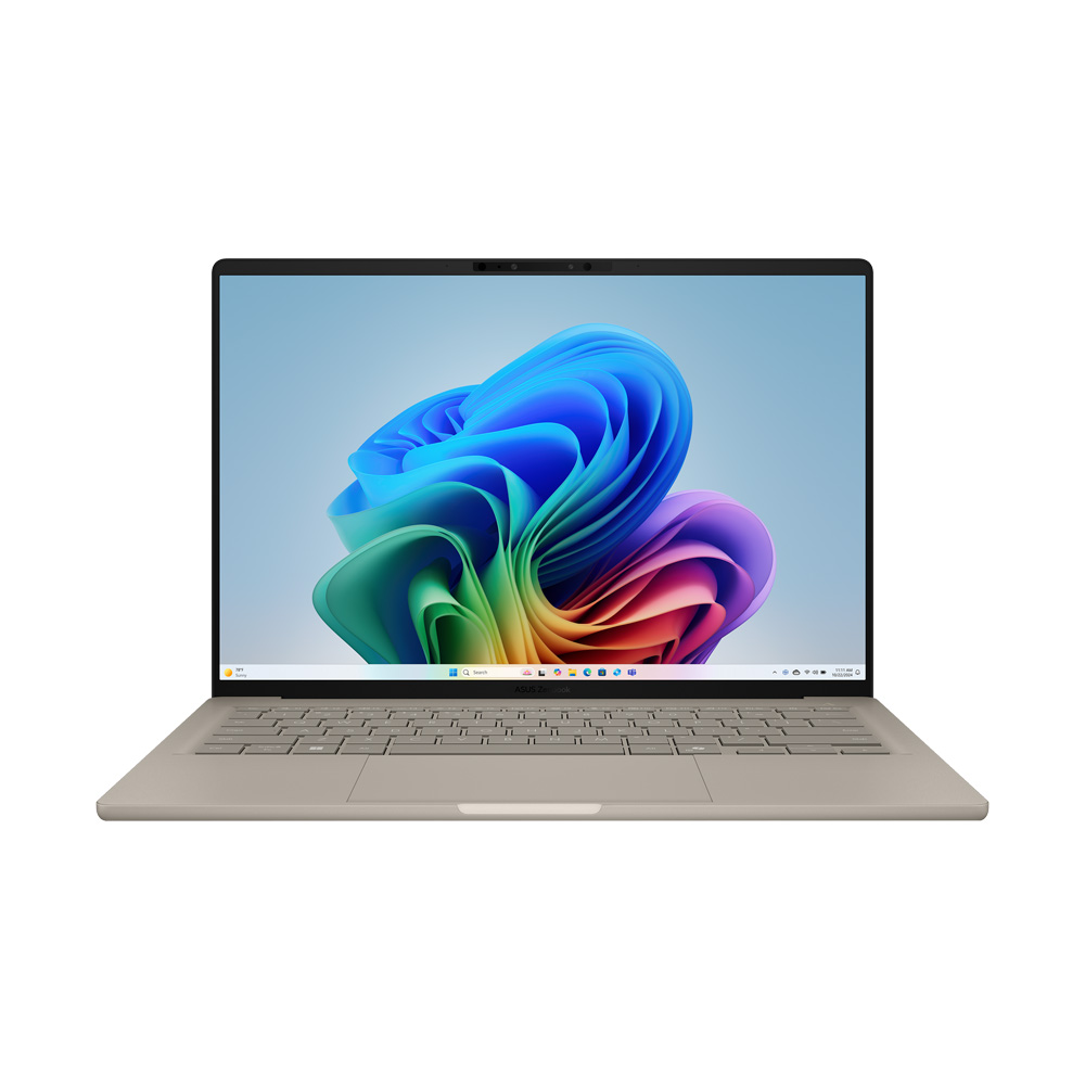 LAPTOP ASUS ZB UX3407QA-QD180W SNAPDRAGON X1 /16G/1TSSD/14 WUXGA OLED/WIN 11/FUNDA BEIGE